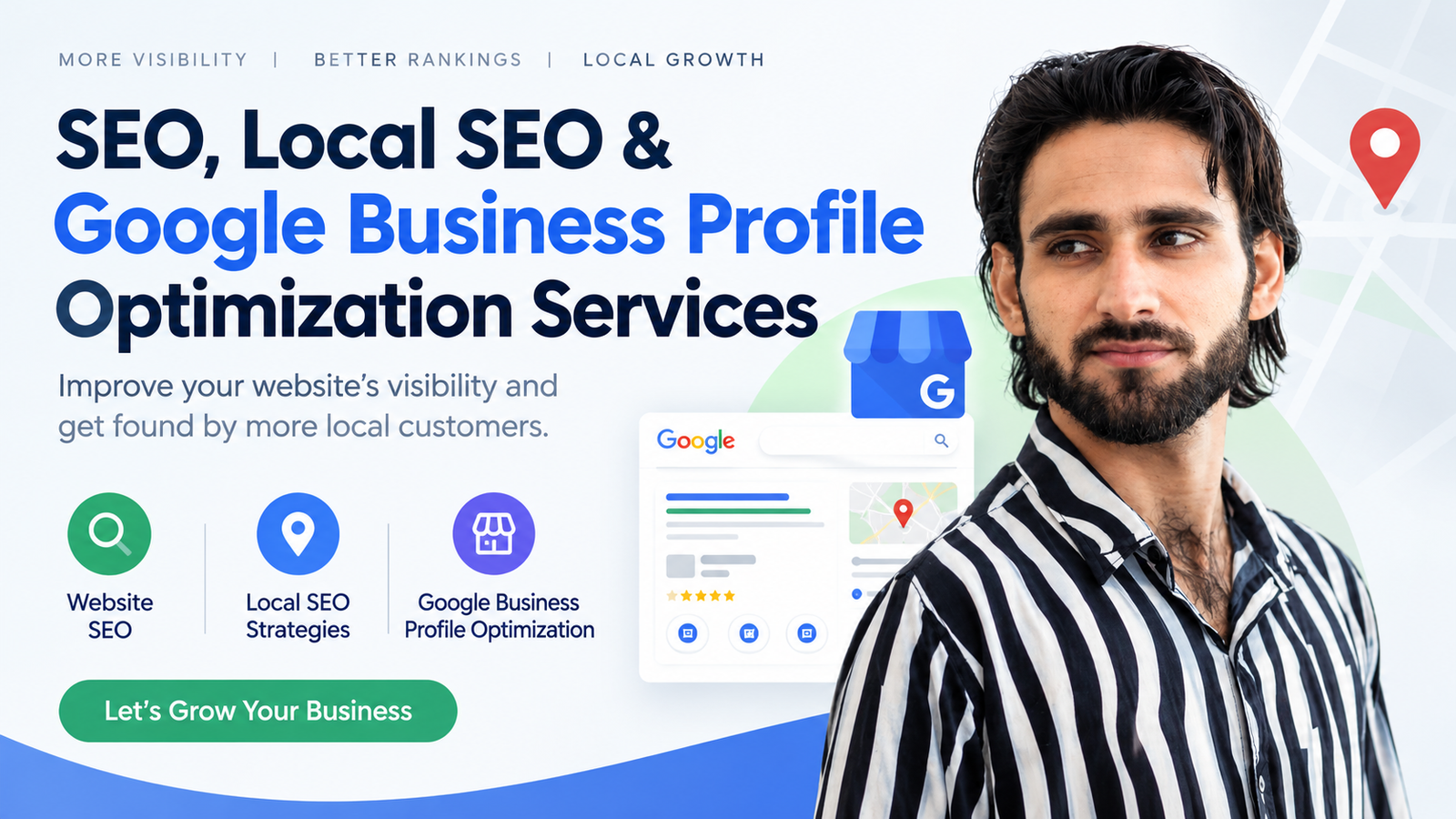 SEO, Local SEO  Google Business Profile GBP Optimization Services